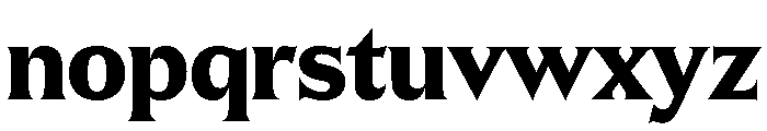 Apris Bold Font LOWERCASE