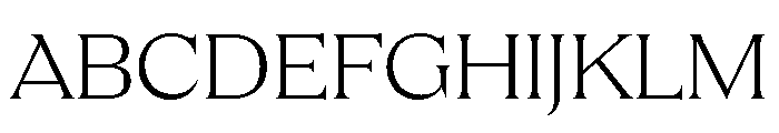 Apris Light Font UPPERCASE