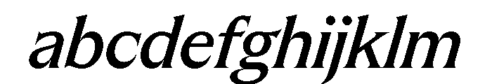 Apris MediumItalic FONT