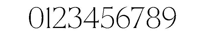 Apris Thin Font OTHER CHARS