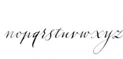 Aphrosine Regular Font LOWERCASE