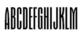 Apical Thin Font UPPERCASE