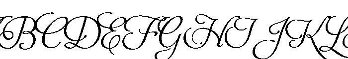 Aphrodite Regular Font UPPERCASE