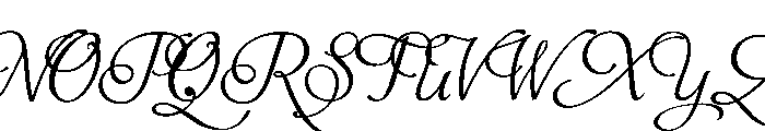 Aphrodite Regular Font UPPERCASE