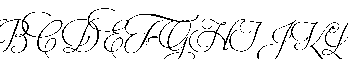 Aphrodite Slim Contextual Font UPPERCASE