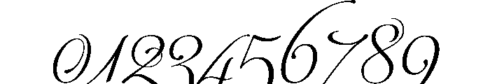 Aphrodite Slim Endings Font OTHER CHARS