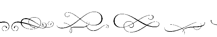 Aphrodite Slim Ornaments FONT