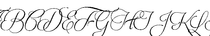 Aphrodite Slim Stylistic Font UPPERCASE