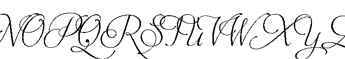 Aphrodite Slim Stylistic Font UPPERCASE