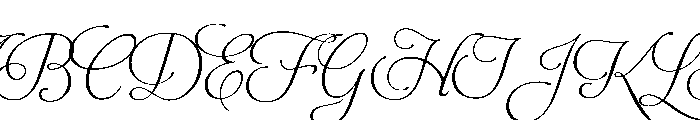 Aphrodite Slim Text Font UPPERCASE