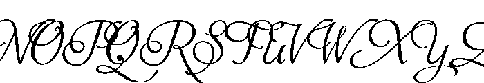 Aphrodite Stylistic Font UPPERCASE