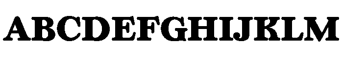 Appleyard Bold Font UPPERCASE