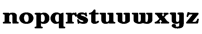 Appleyard Bold Font LOWERCASE