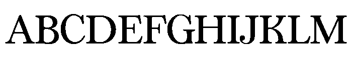 Appleyard Light Font UPPERCASE