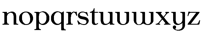 Appleyard Light Font LOWERCASE