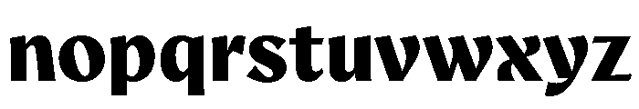 Aquavit Bold Font LOWERCASE