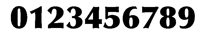 Aquavit Extra Bold Font OTHER CHARS