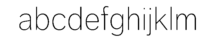 Aquavit Extra Light FONT