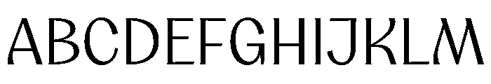 Aquavit Light Font UPPERCASE