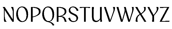 Aquavit Light Font UPPERCASE