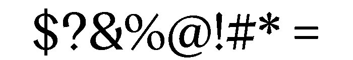 Aquavit Regular Font OTHER CHARS