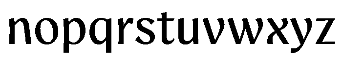 Aquavit Regular Font LOWERCASE