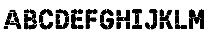 Aqib Regular Font UPPERCASE