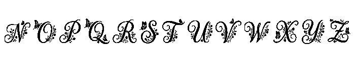 Aqsa Regular Font UPPERCASE