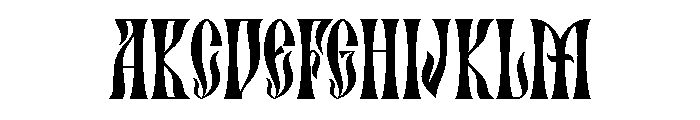 Aquenskov-Regular Font UPPERCASE