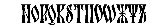 Aquenskov-Regular Font UPPERCASE