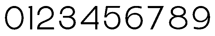 Aquire Extra Light Font OTHER CHARS