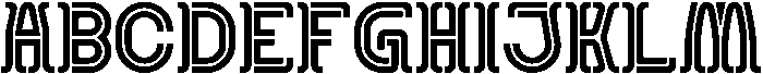 AQUARIUS Bold otf (700) Font UPPERCASE