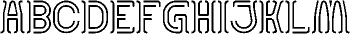 AQUARIUS-Light otf (300) Font UPPERCASE