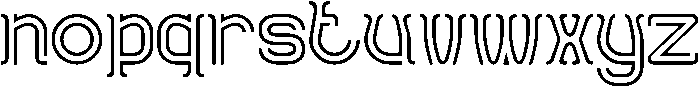 AQUARIUS-Light otf (300) Font LOWERCASE