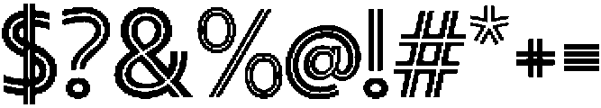 Aqmurio Bold otf (700) Font OTHER CHARS