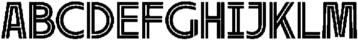 Aqmurio Bold otf (700) Font UPPERCASE