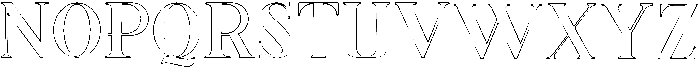 Aqua Regular otf (400) Font LOWERCASE