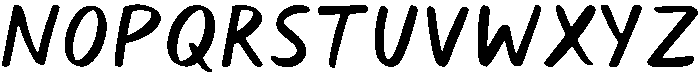 Aqua Regular otf (400) Font LOWERCASE