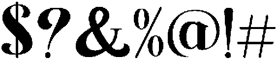 Aqua Regular otf (400) Font OTHER CHARS