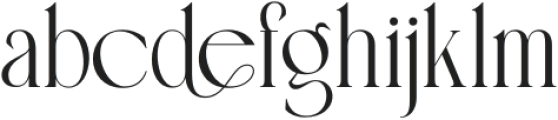 Aqualim-Regular otf (400) Font LOWERCASE