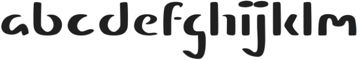 Aquarian Bubble Light otf (300) Font LOWERCASE