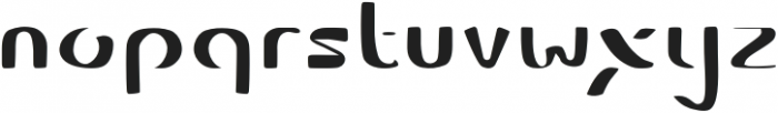 Aquarian Bubble Thin otf (100) Font LOWERCASE