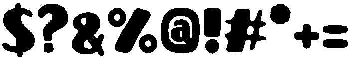 Aquarium Regular otf (400) Font OTHER CHARS