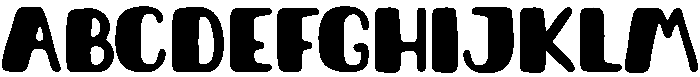 Aquarium Regular otf (400) Font UPPERCASE