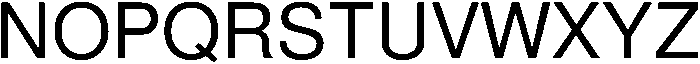 Aquarius Regular otf (400) Font UPPERCASE