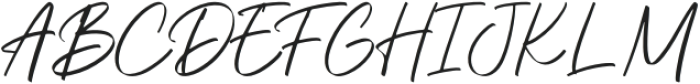 Aquatype Signature otf (400) Font UPPERCASE