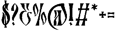 Aquenskov-Regular otf (400) Font OTHER CHARS