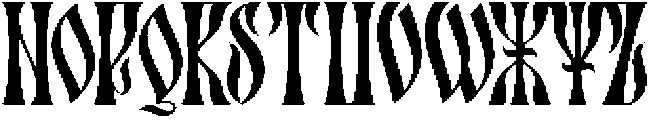 Aquenskov-Regular otf (400) Font UPPERCASE