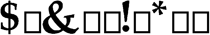 Aquero otf (400) Font OTHER CHARS