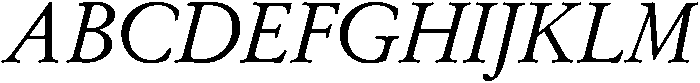 Aquila Regular otf (400) Font UPPERCASE